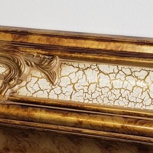 GOLD FRAMED MIRROR